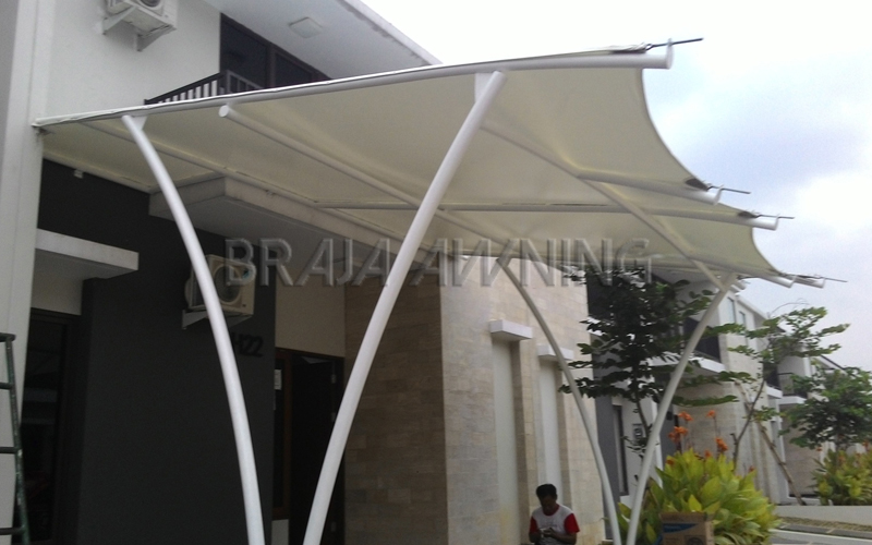 tenda membrane braja awning