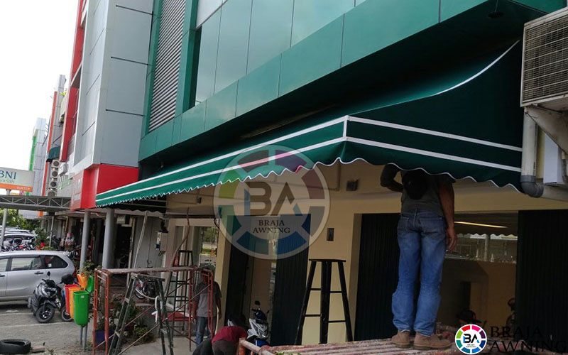 canopy kain jakarta hijau 3