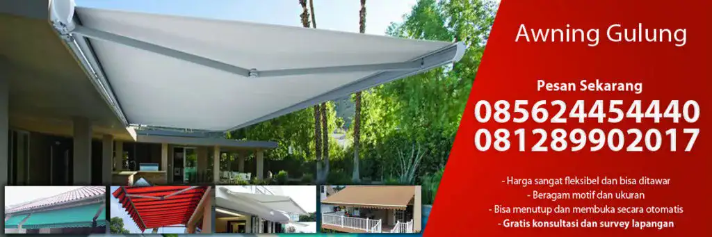 Awning Gulung Jakarta Bandung