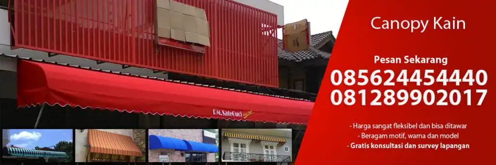 Canopy Kain Jakarta Bandung